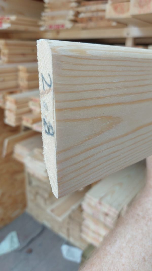 4" Chamfer (19 x 100mm)  Skirting