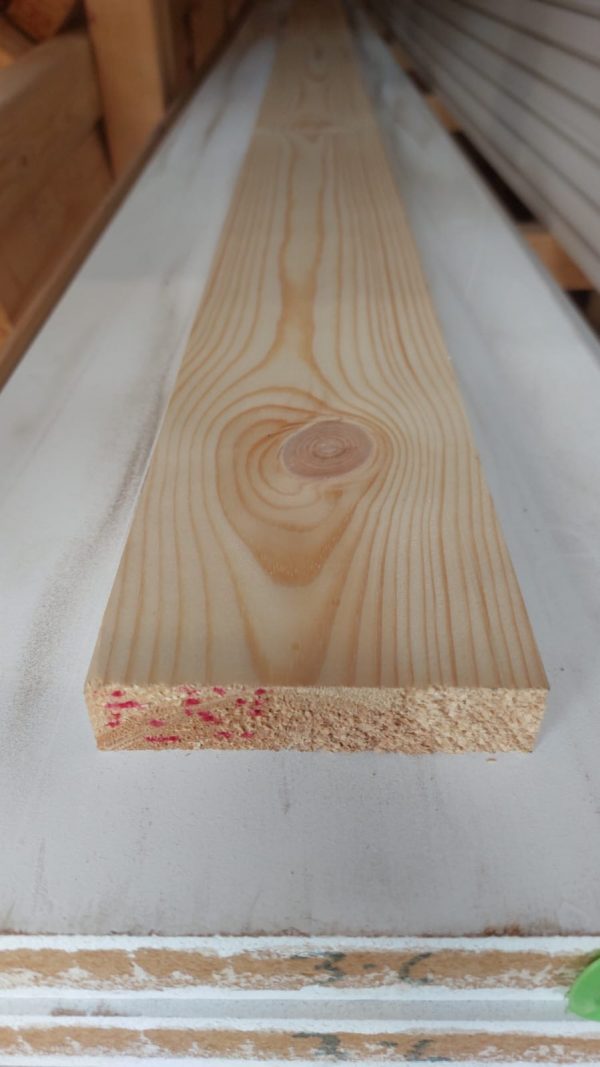 Planed Square Edge (PSE) Redwood 4" x 1" (25 x 100mm)