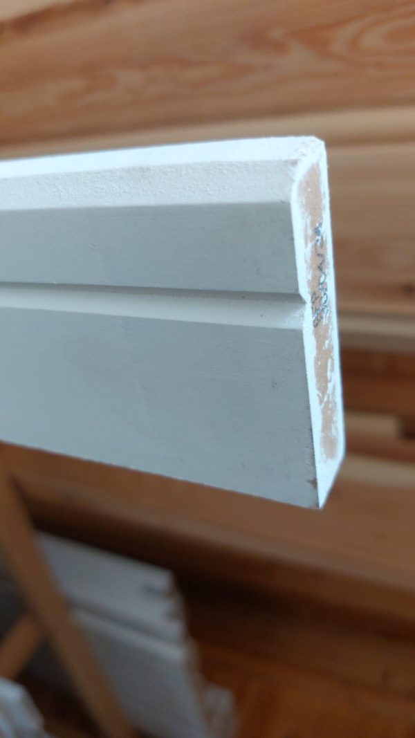 MDF 3" (18 x 68mm) Chamfer and Groove Skirting